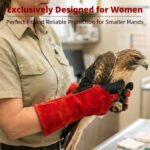 Animal handling Gloves,Bite Proof for Women & Small Hands 16 | 16 inch Reinforced leather, 7.5-inch forearm guard and secure grip, Medium for... - Image 9