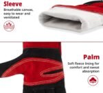 Animal handling Gloves,Bite Proof for Women & Small Hands 16 | 16 inch Reinforced leather, 7.5-inch forearm guard and secure grip, Medium for... - Image 5