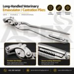 Long-Handled Veterinary Emasculator / Castration Pliers