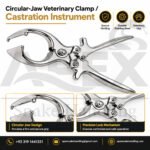 Circular-Jaw Veterinary Clamp / Castration Instrument